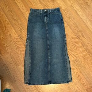 Paris Blues long denim skirt size 3